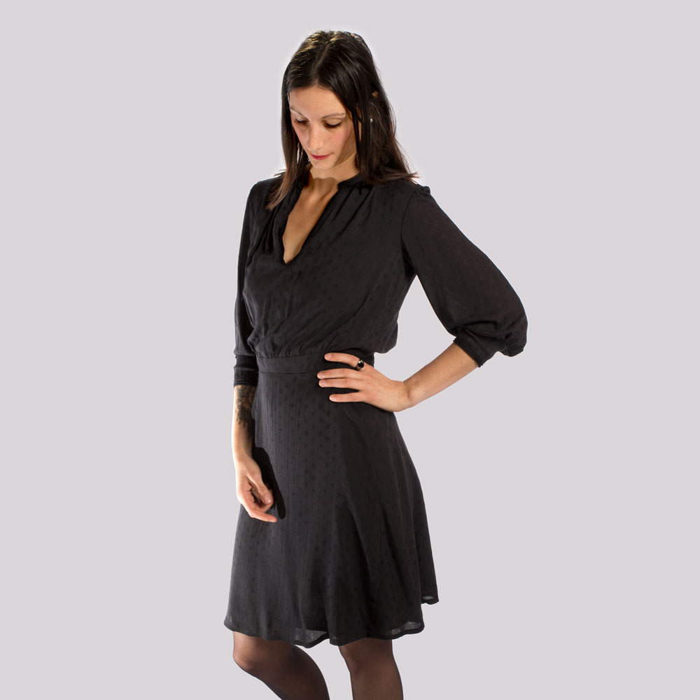 NATI - créations d'une rêveuse | Créatrice de mode | Annecy & Villaz | Boutique | Robe Vanessa - Automne-Hiver 2019