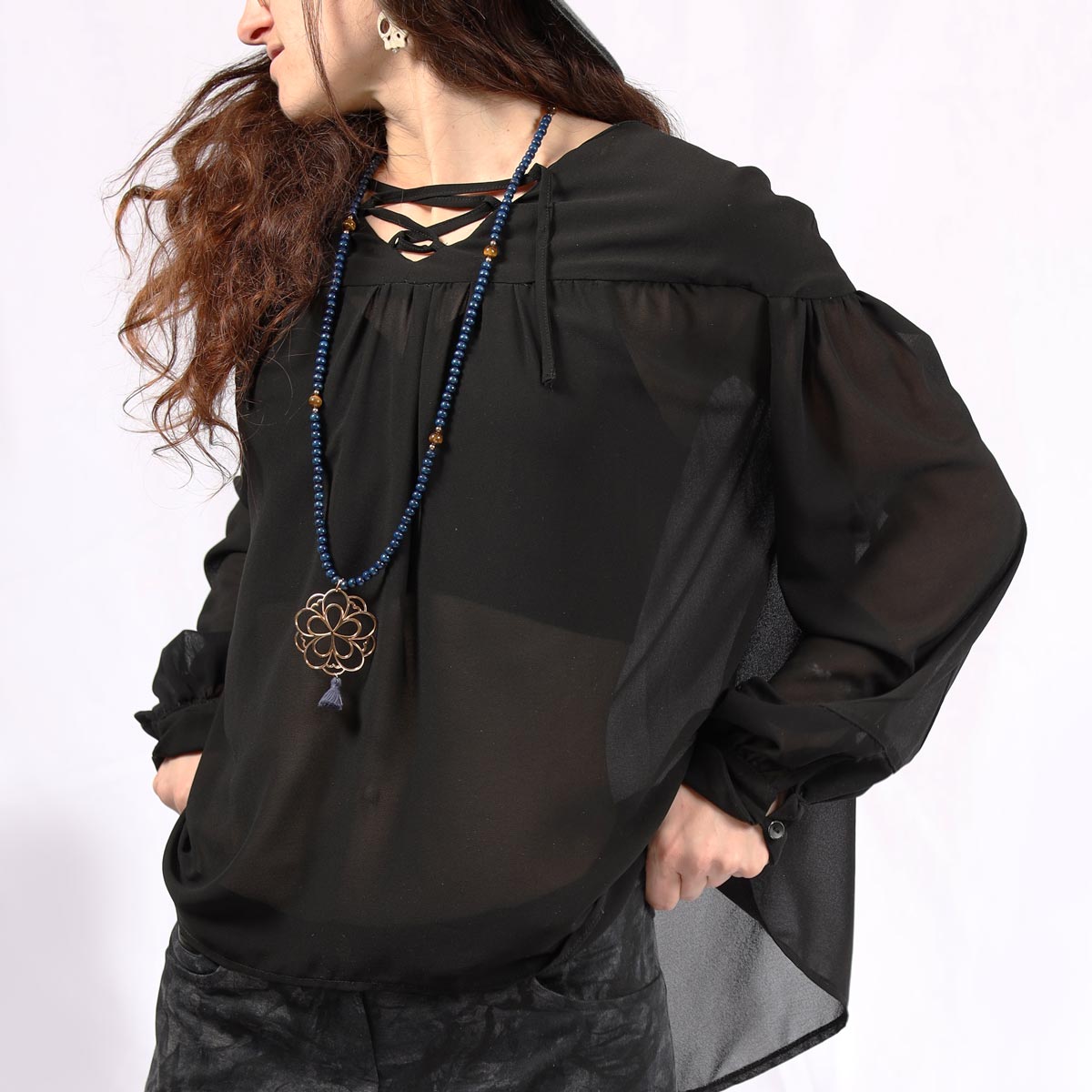 La blouse Lola par NATI, créatrice à Annecy - Disponible en 3 coloris !