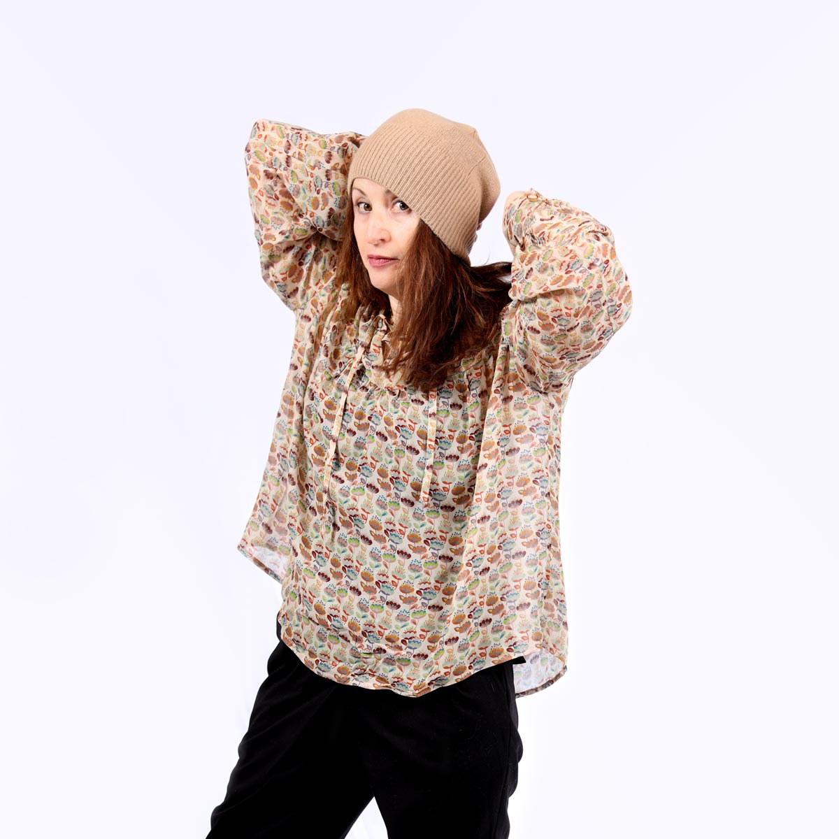 La blouse Lola par NATI, créatrice à Annecy - Disponible en 3 coloris !