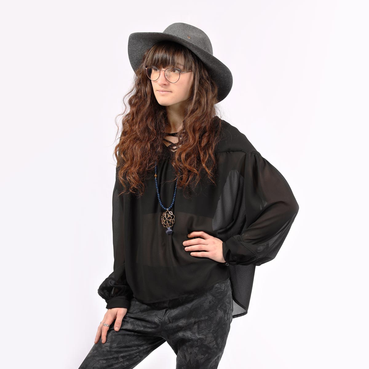 La blouse Lola par NATI, créatrice à Annecy - Disponible en 3 coloris !