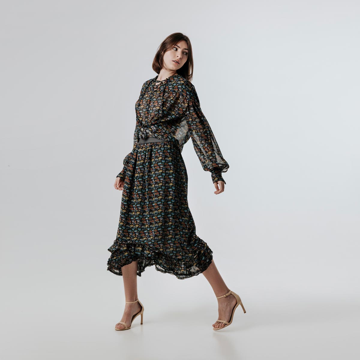 Le jupe Tango par NATI, créatrice à Annecy - Disponible en 2 longueurs et 2 coloris !
