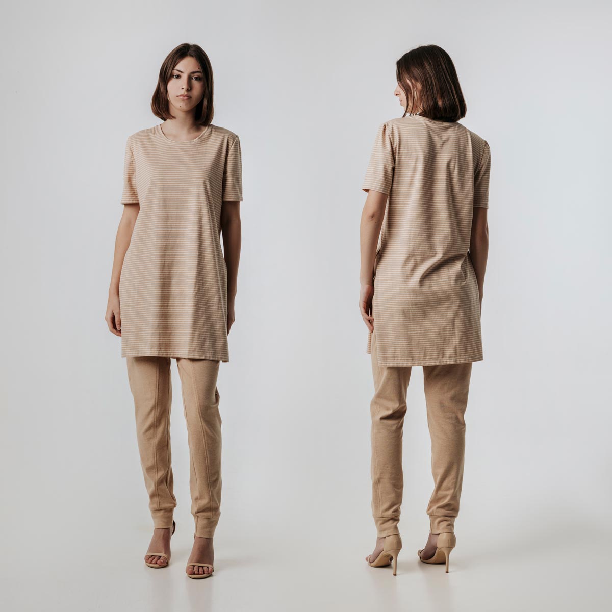 Le t-shirt Luna, la tenue cocooning conçue dans un tissu écologique par NATI, créatrice à Annecy