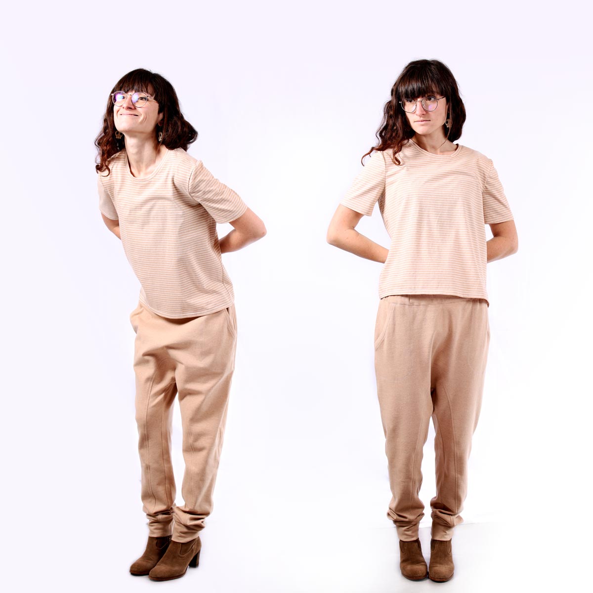 Le t-shirt Luna, la tenue cocooning conçue dans un tissu écologique par NATI, créatrice à Annecy