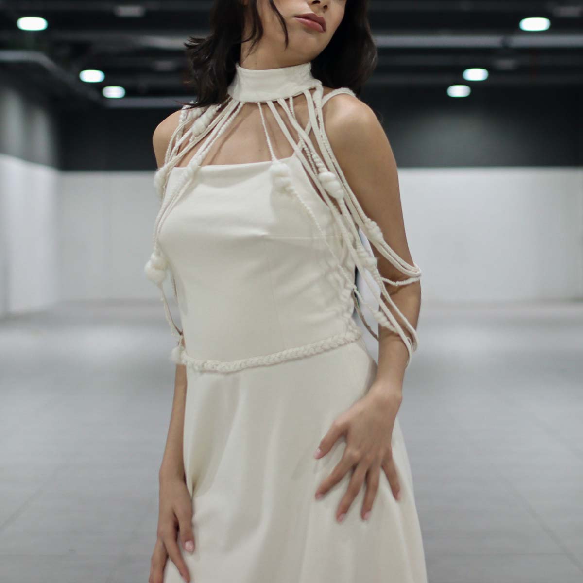 La robe Anastasia par NATI, créatrice à Annecy