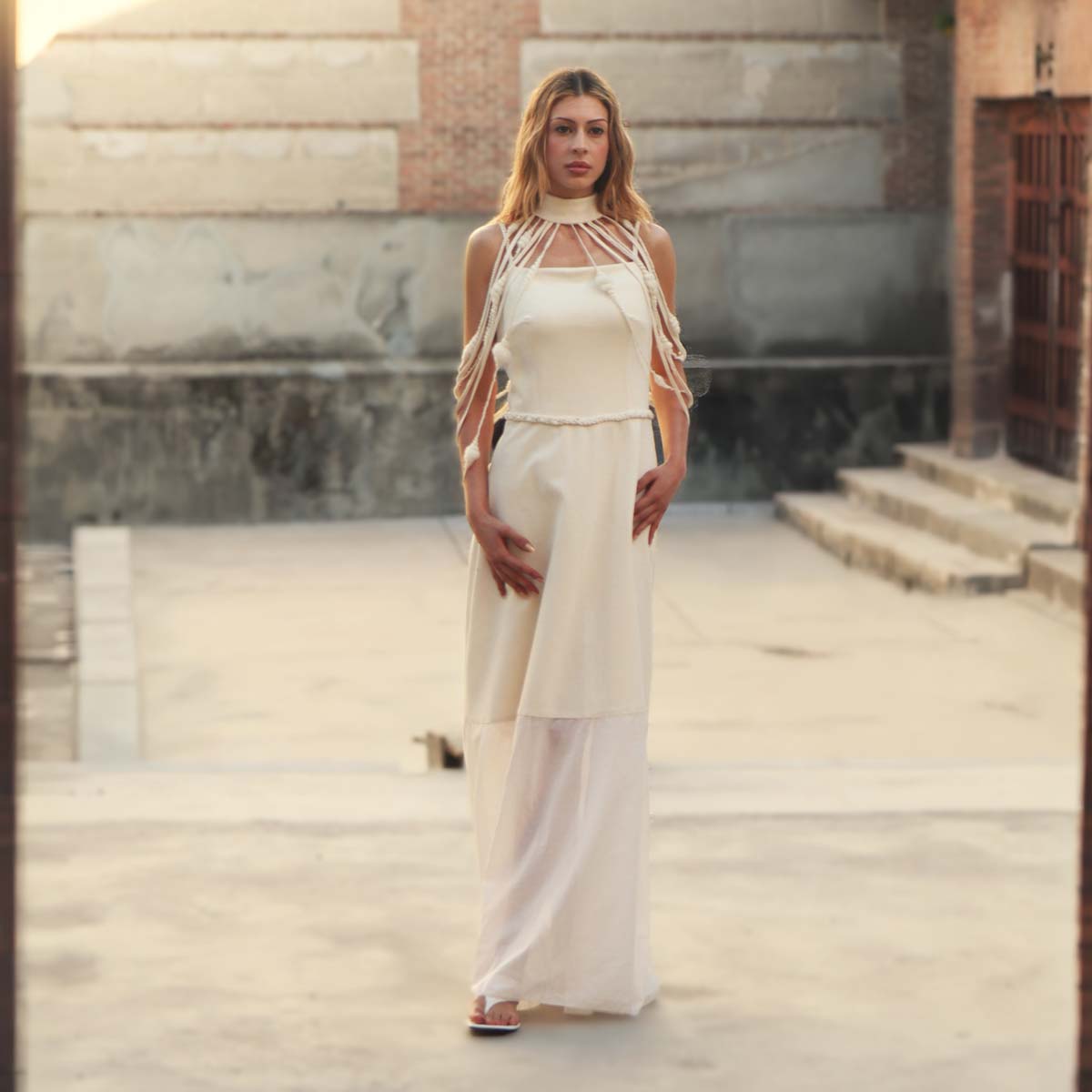 La robe Anastasia par NATI, créatrice à Annecy