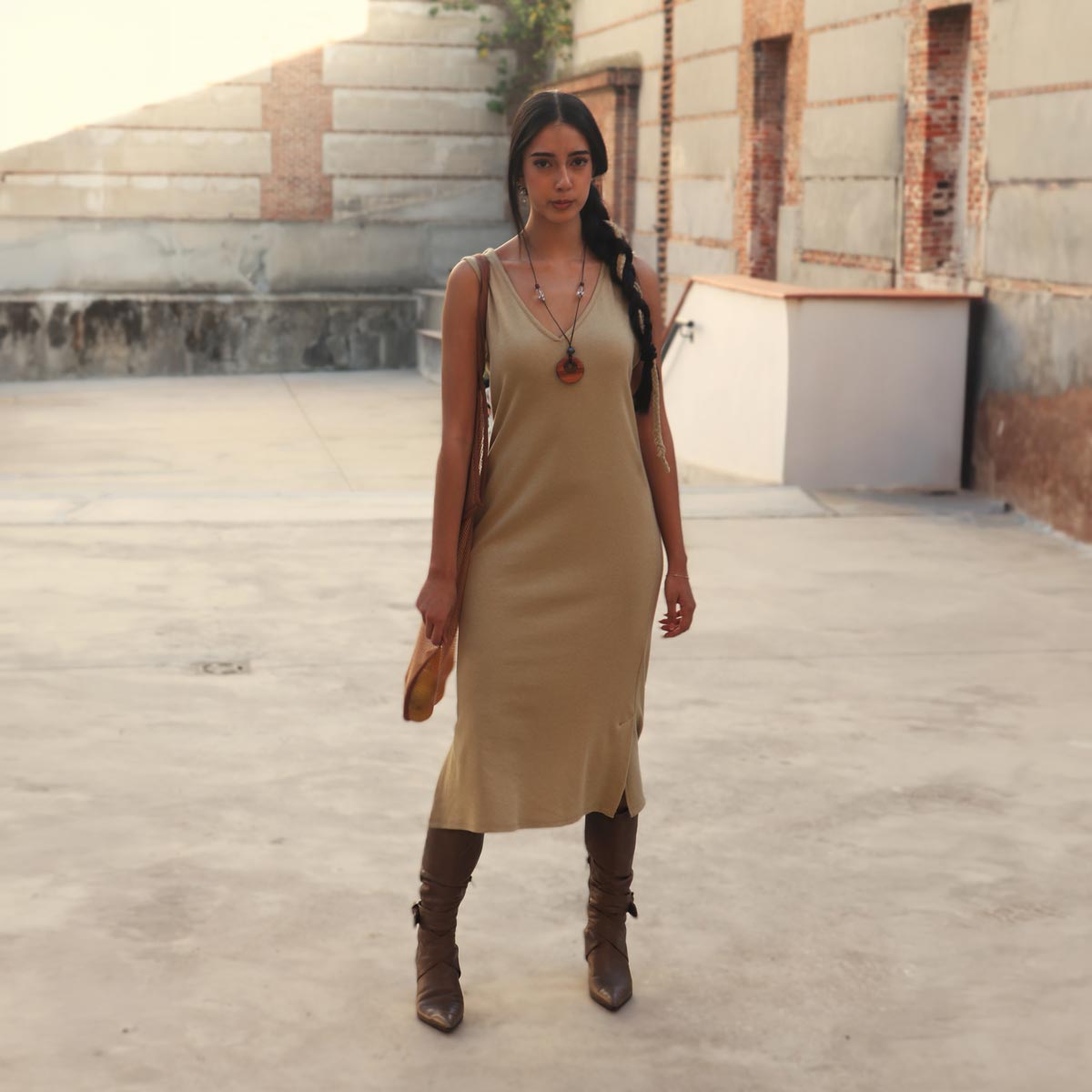 La robe Dolcé par NATI, créatrice à Annecy