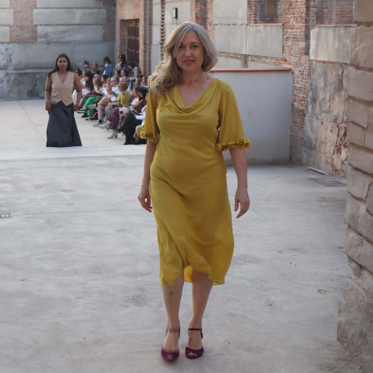 La robe Paolina par NATI, créatrice à Annecy