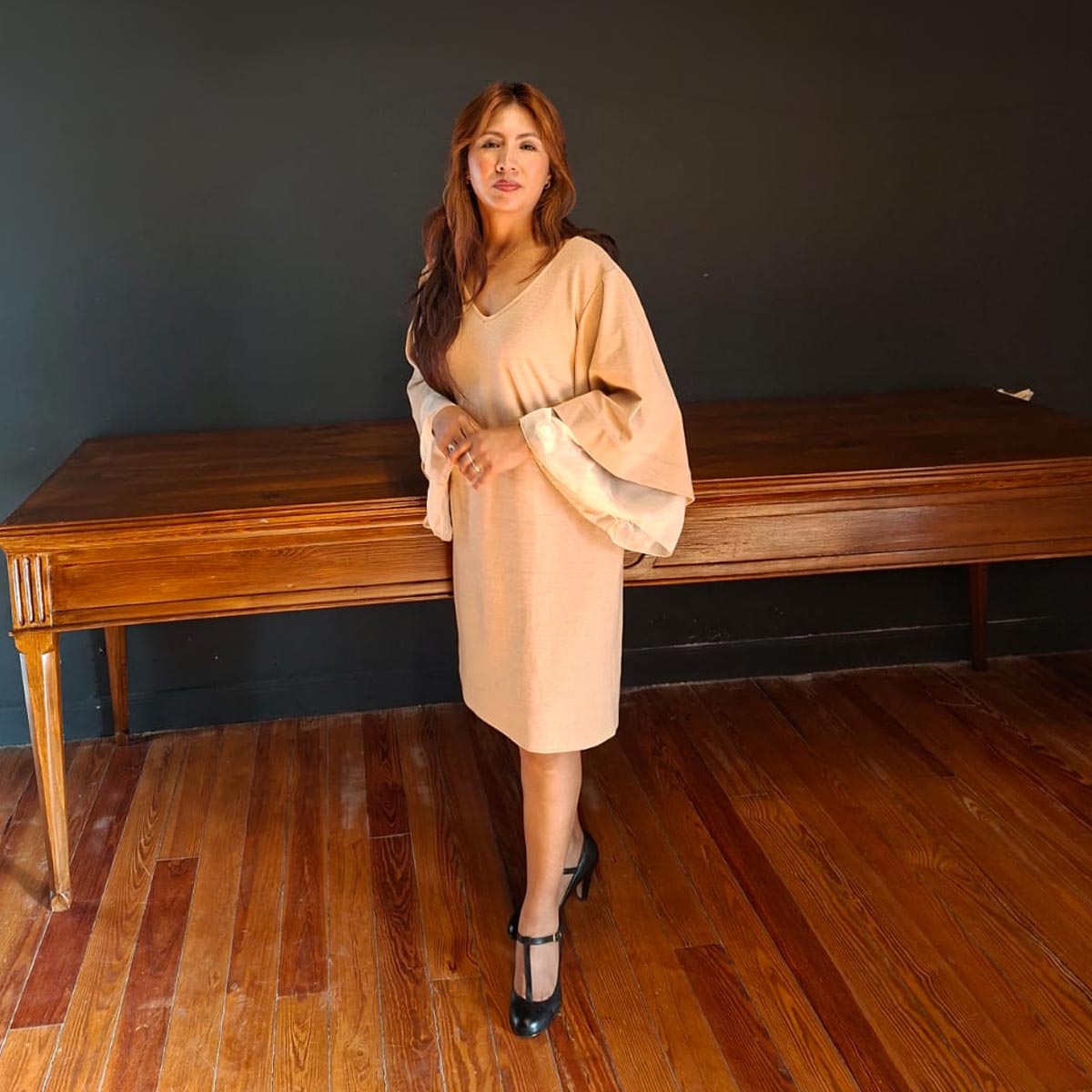 La robe Angela par NATI, créatrice à Annecy