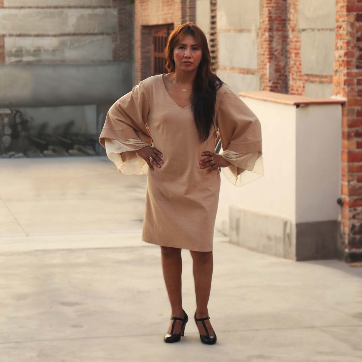 La robe Angela par NATI, créatrice à Annecy